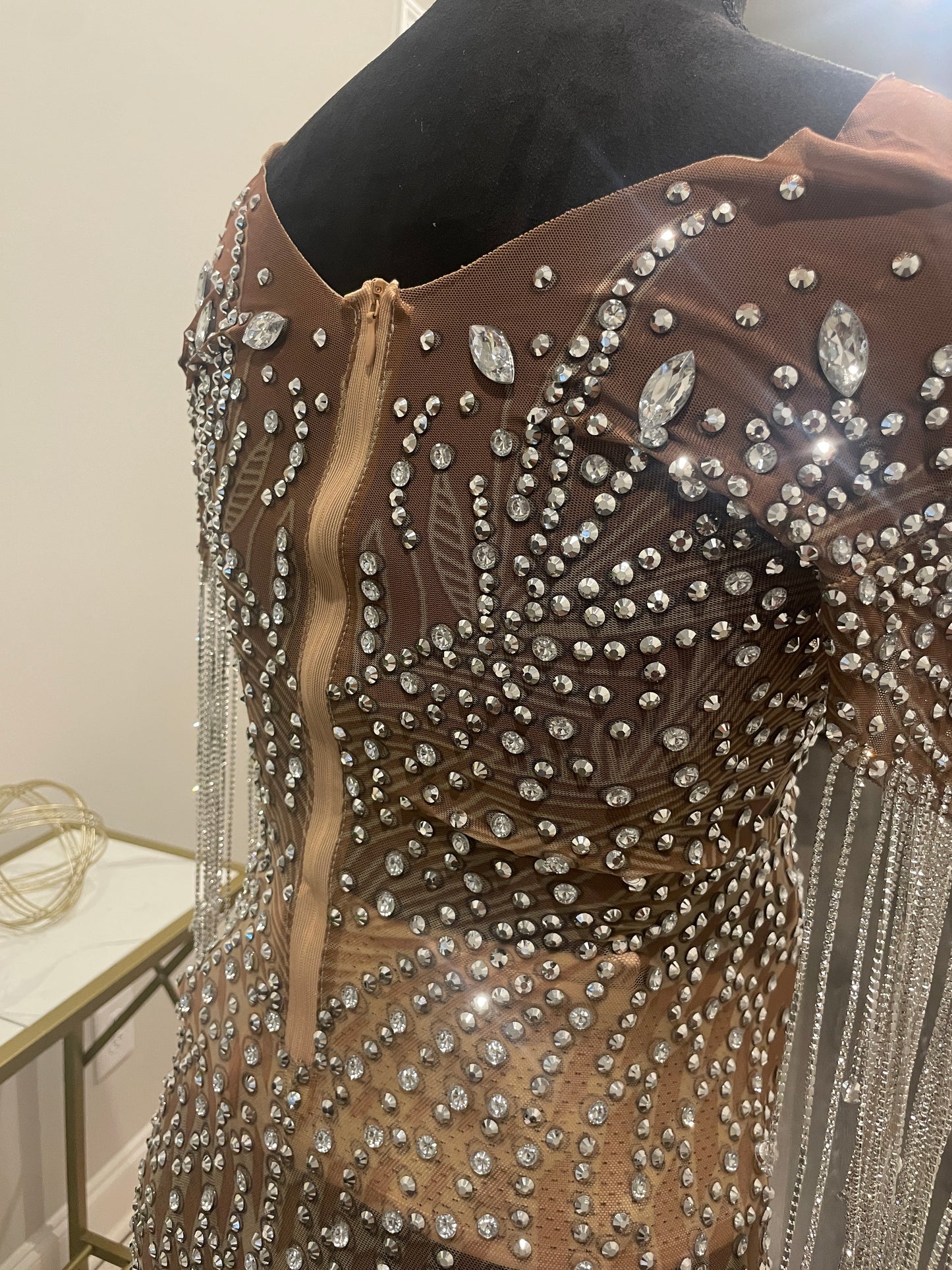 Leila Tassel Maternity Dress