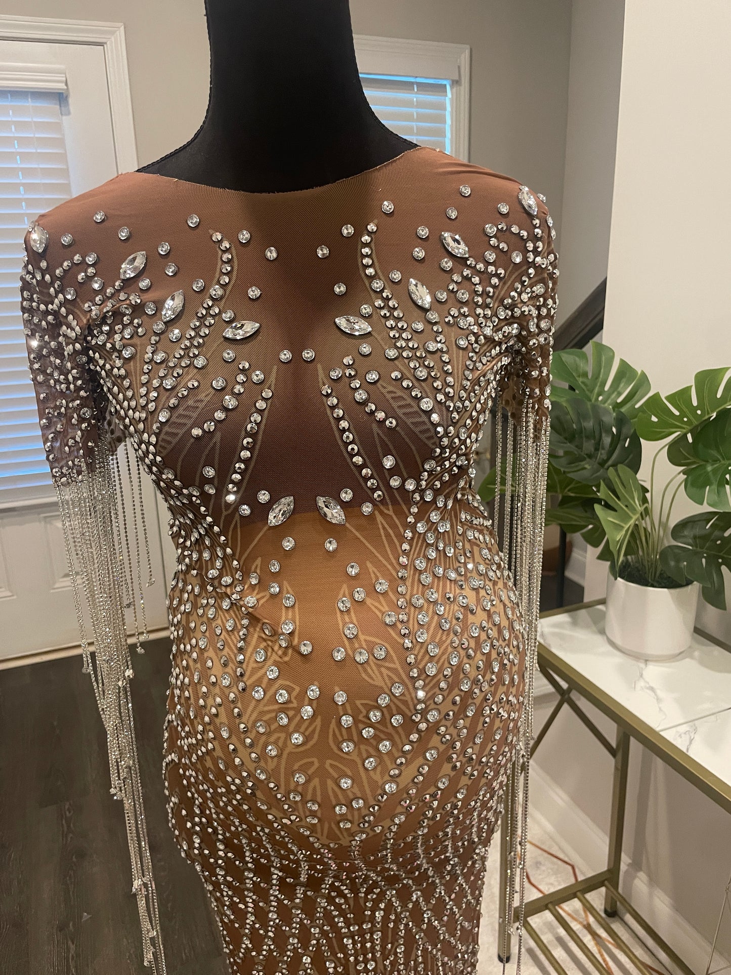 Leila Tassel Maternity Dress