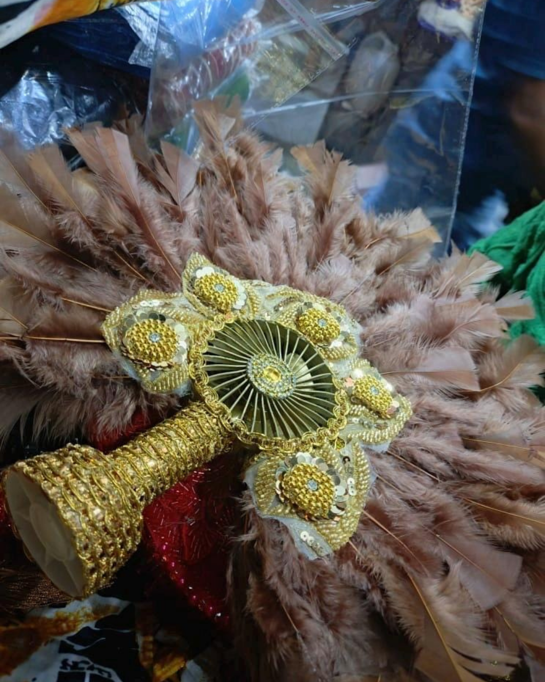 African Aso Ebi Fan, Brides Hand Fan, Traditional Wedding Brides Hand Fan, Wedding Feather Hand Fan, Nigerian Wedding Bridal Hand Fan