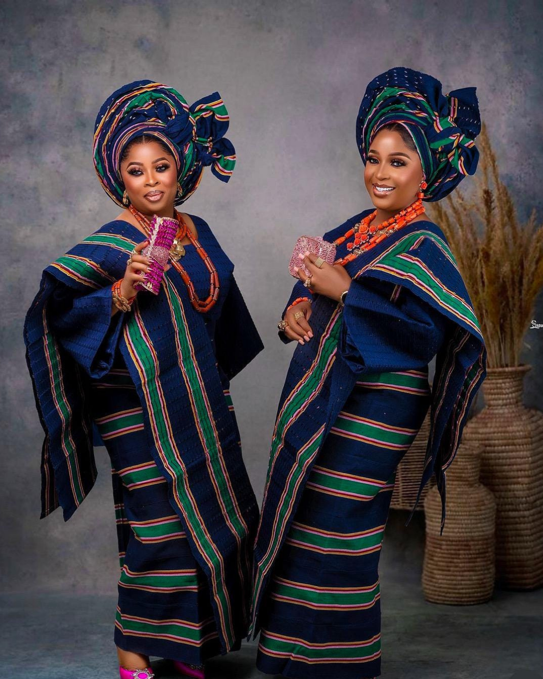 Classic Asooke Iro And Buba, Mother Of The Bride And Groom Outfits, 40th Birthday Attire, Asooke For Women, Nigerian Wedding Suit, Asooke