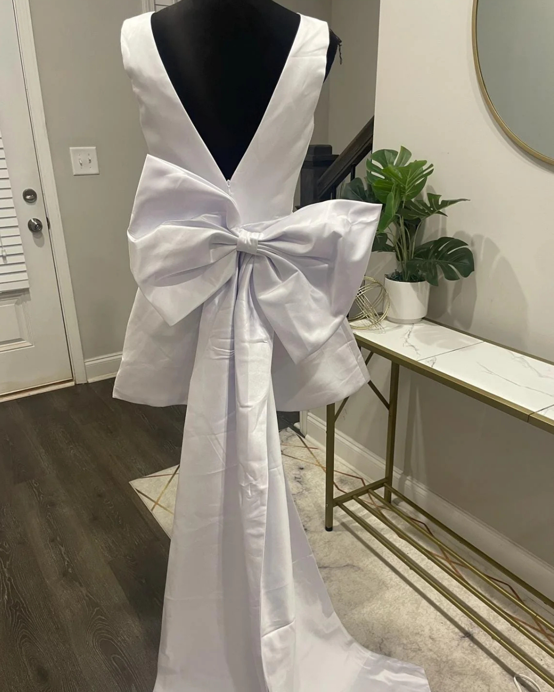 Short Wedding Dress, Mini Wedding Dress, Bridal Dress, White dress, Plus Size Dress, Gift For Brides, Engagement Dress