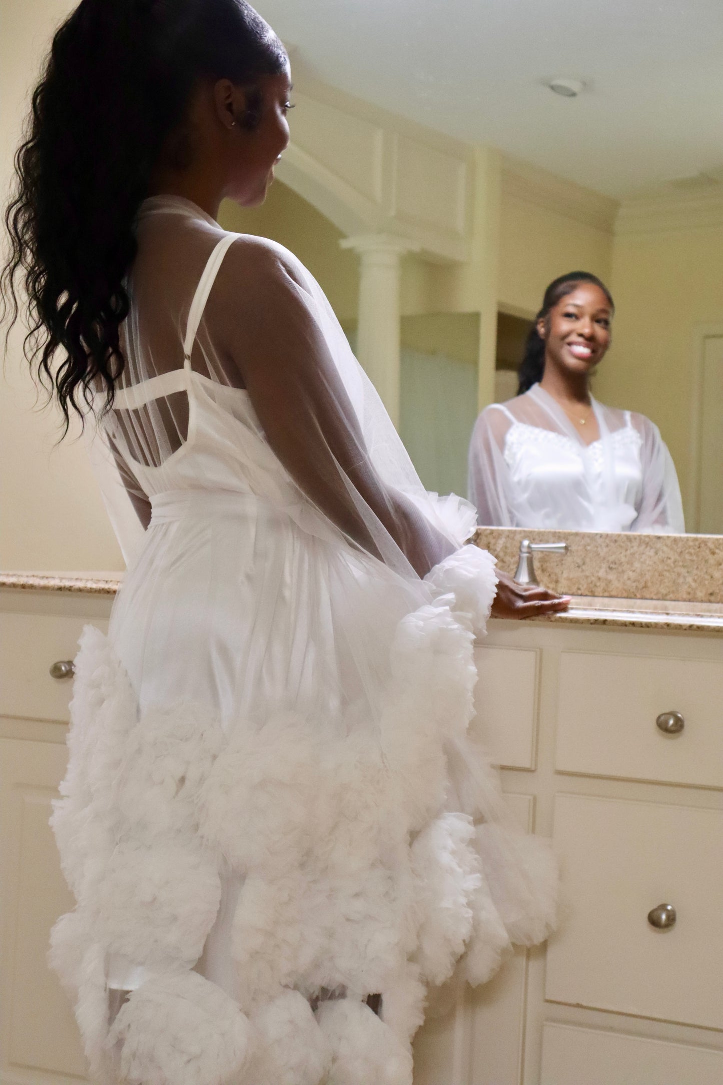 Azariah Floral Bridesmaids Robe preorder