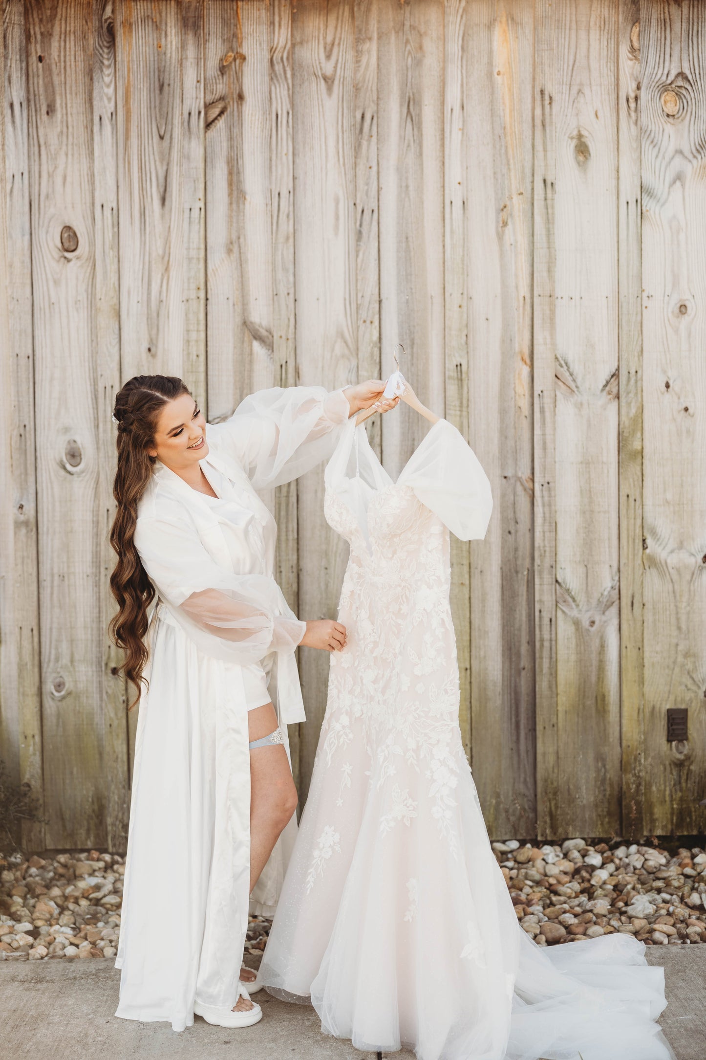 Kristin Bridal Robe (ankle length)