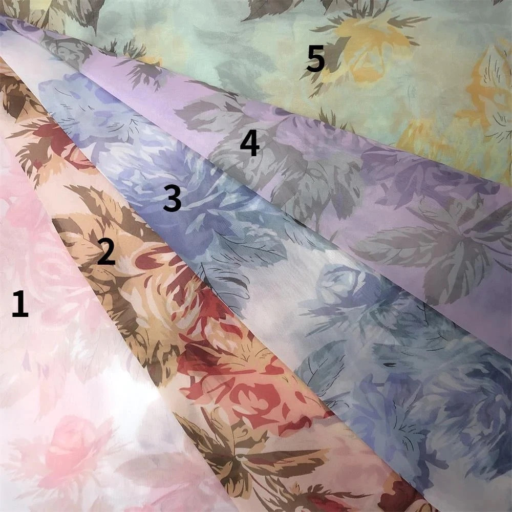 Custom Floral Print Maternity Dress