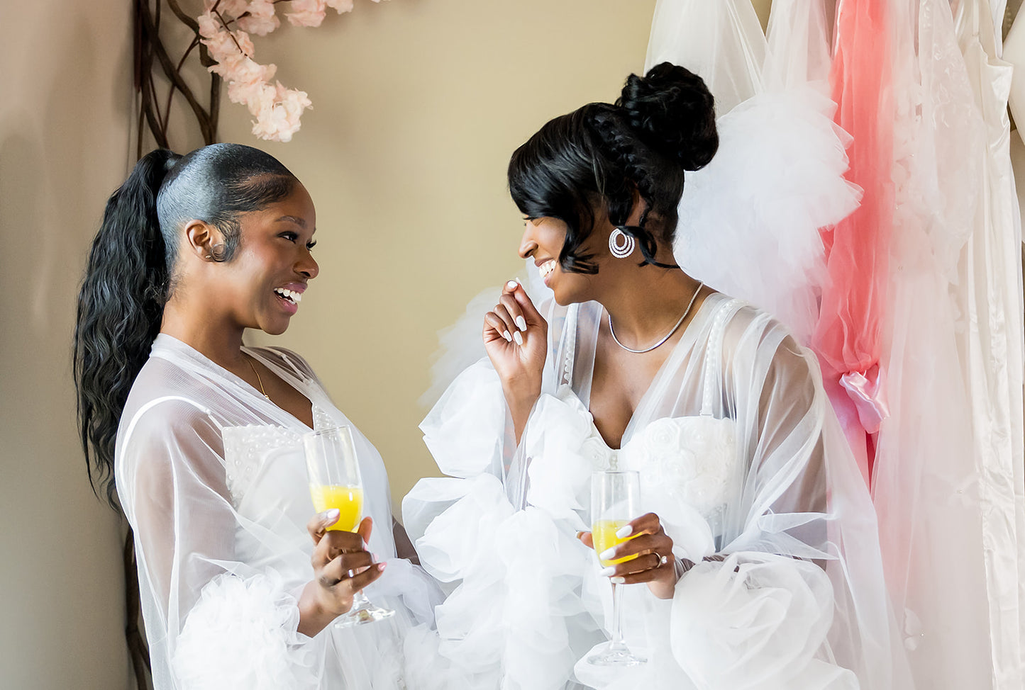 Azariah Floral Bridesmaids Robe preorder