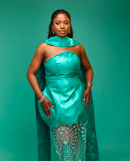 Demi Peplum Dress (Available in any custom color)