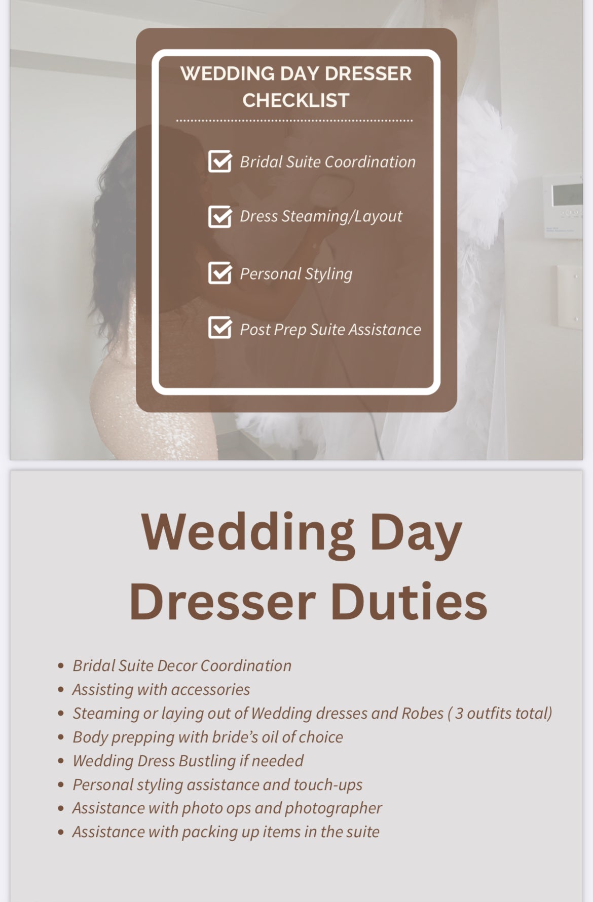Bridal Concierge service