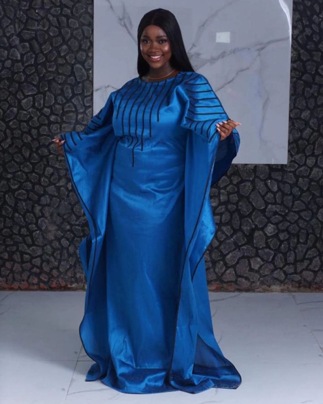 Classic Africa Bubu, Boubou, African Satin Boubou Gown, Nigerian Kaftan Outfit, Motherland Style, African Print Dress, Party Wear, Danshiki