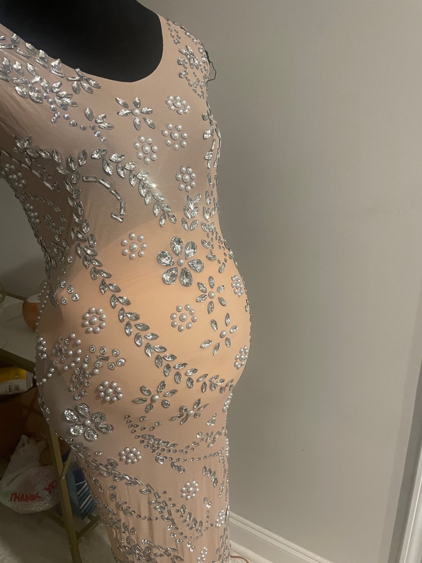 Pearl Maternity Dress