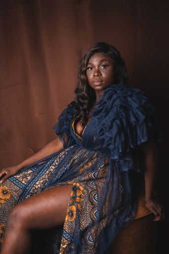 Amaka Ruffle dress