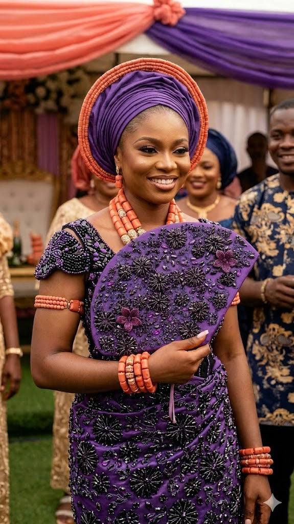 Chioma Wedding Fan