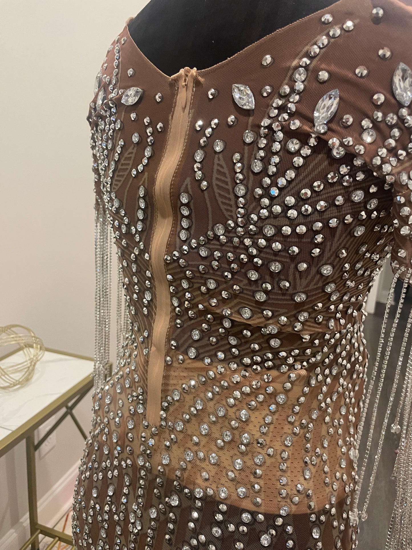 Leila Tassel Maternity Dress