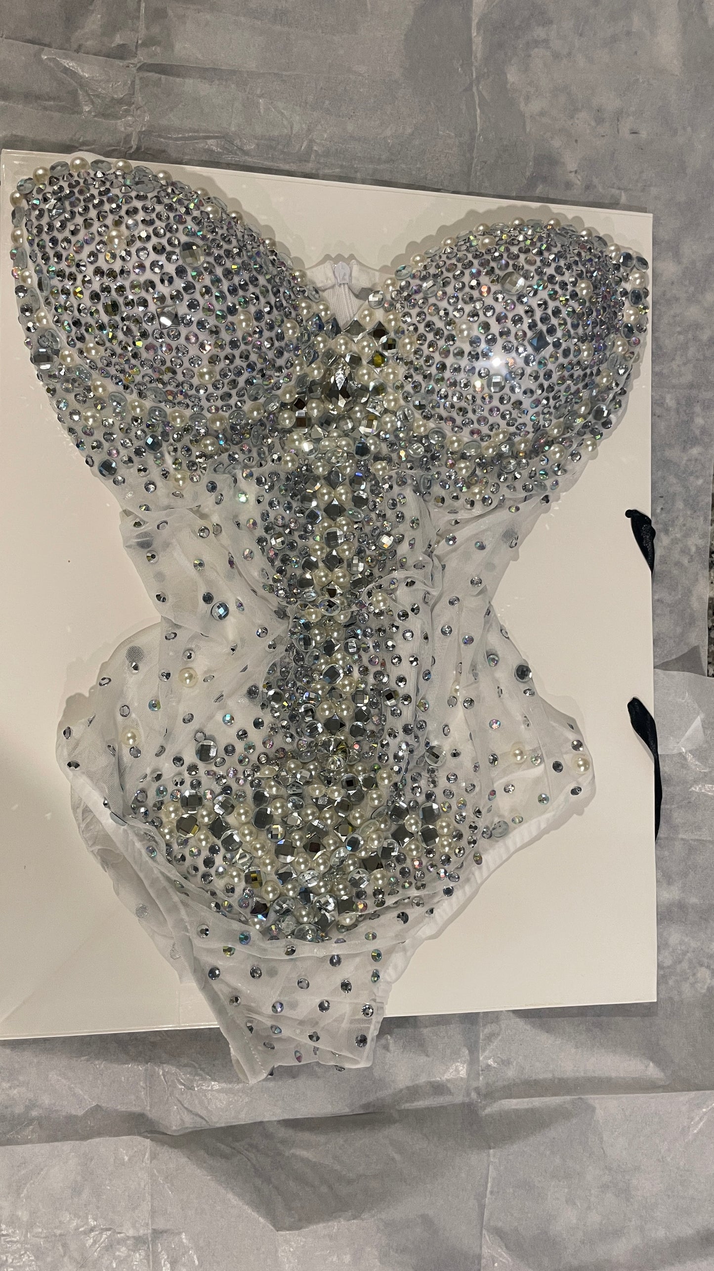 Bridal Shimmer Bodysuit