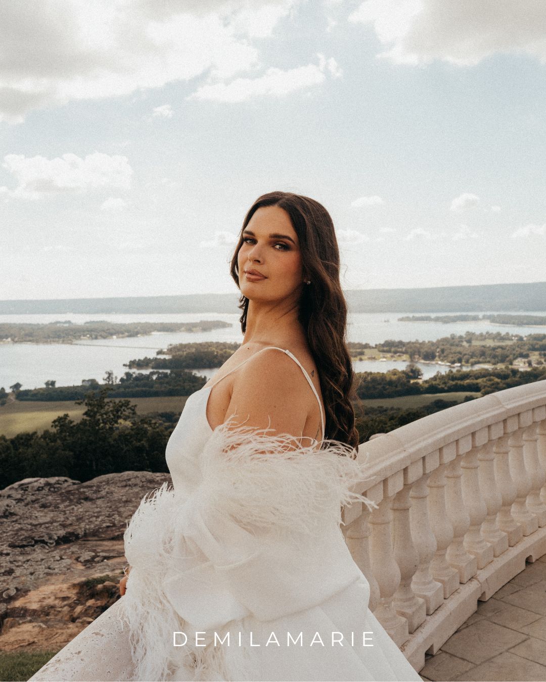 The Luxury of Satin & Ostrich Feathers: The Ultimate Bridal Robe