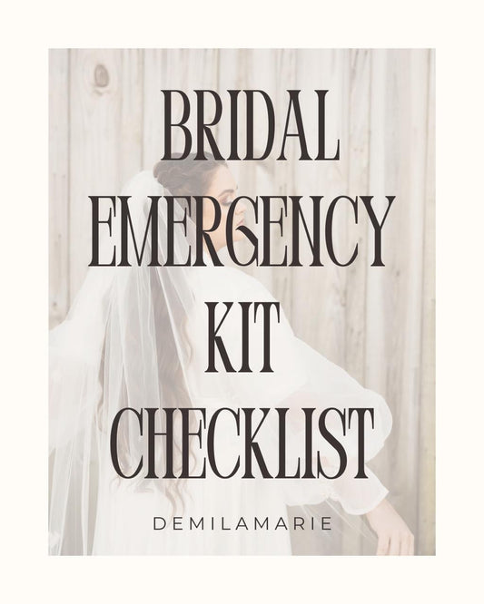 Bridal Emergency Checklist