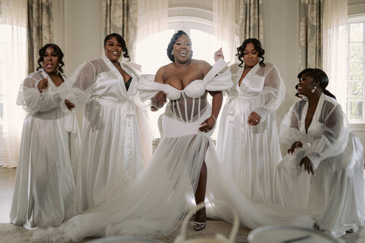 How to find the perfect Robe for the Bride and her Bridesmaids