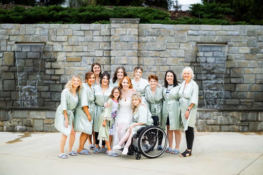 Wedding Morning with Laura and the Village That Raised Her 🤍