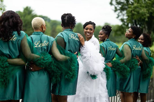 A Touch of Royalty: The Emerald Green Robe with Gold Embroidery
