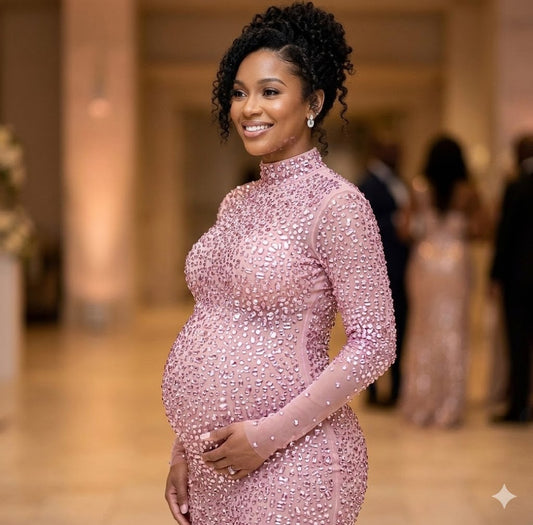 Drill Maternity Dress