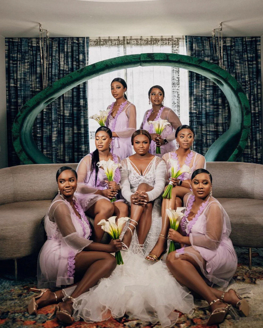 Ife Bridesmaids Robe
