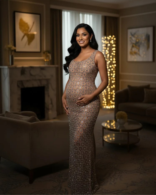 Seraya Maternity Dress (S Ready to Ship)