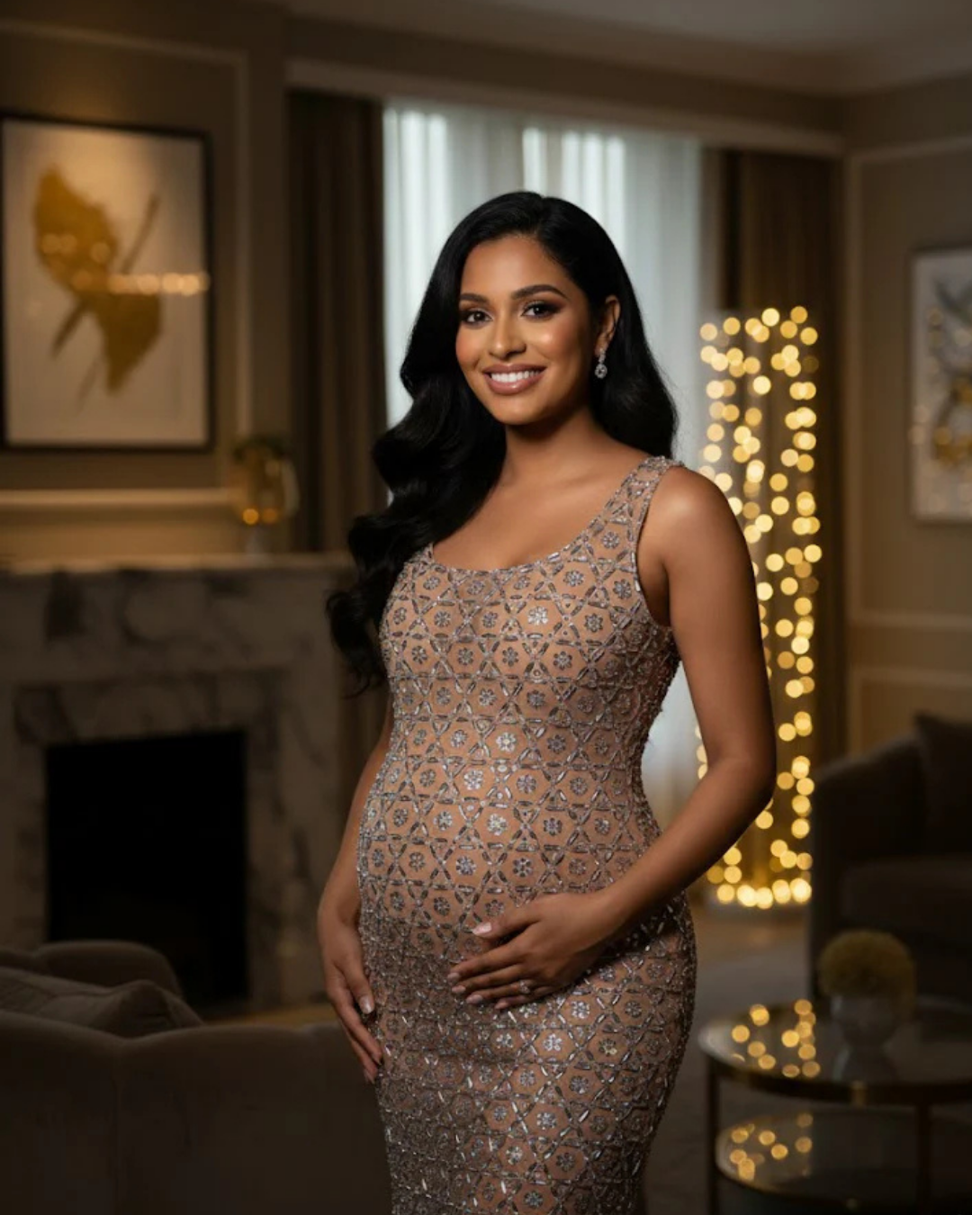 Seraya Maternity Dress (S Ready to Ship)