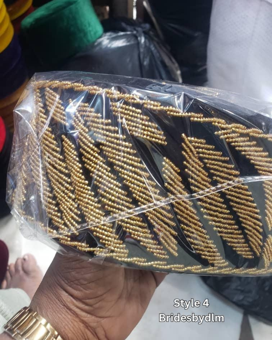 African Chieftaincy Wedding Hat, Igbo Ozo Cap, African Men's Wedding Velvet Cap/Beaded Cap, Nigerian Special Traditional Men Hat
