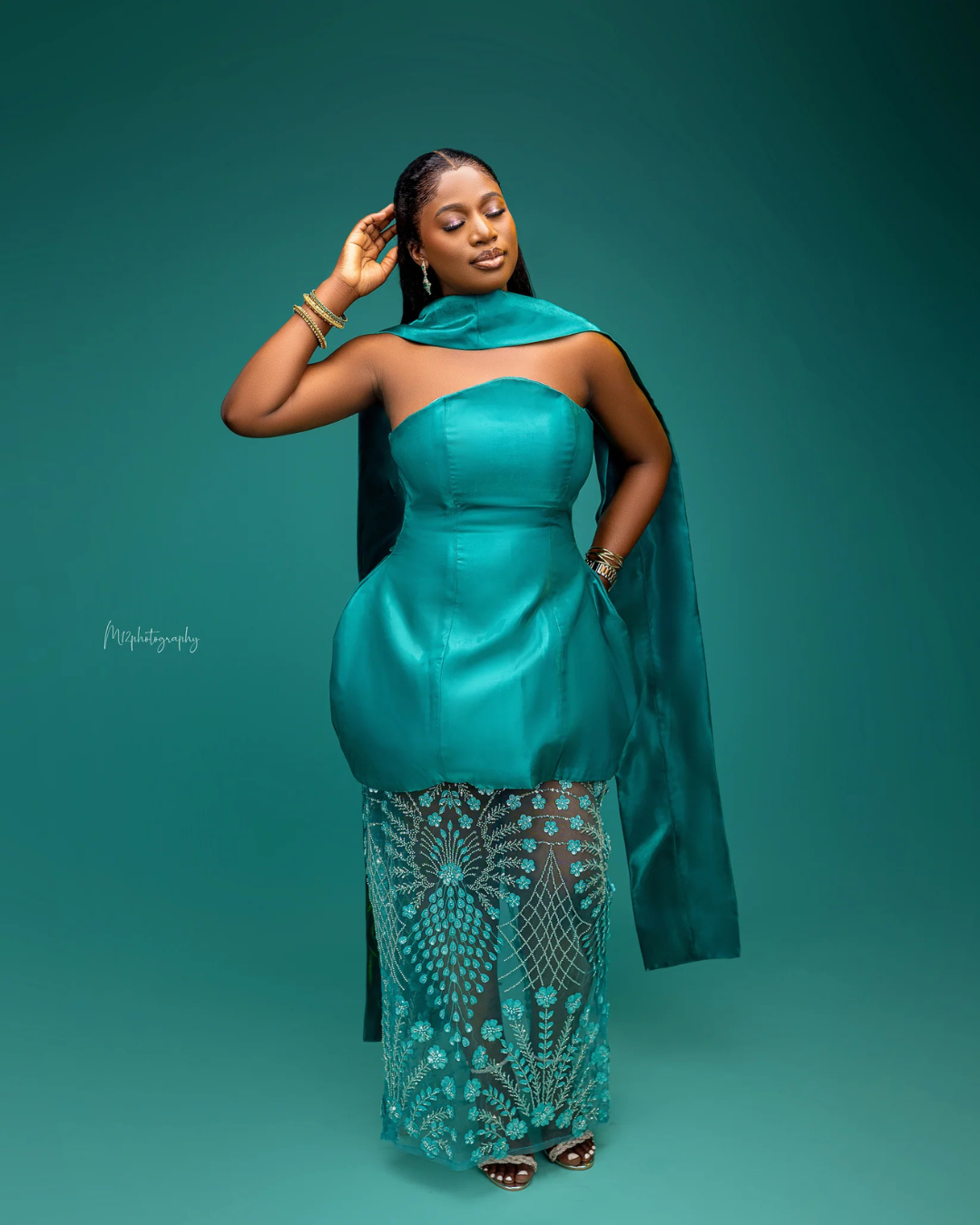Demi Peplum Dress