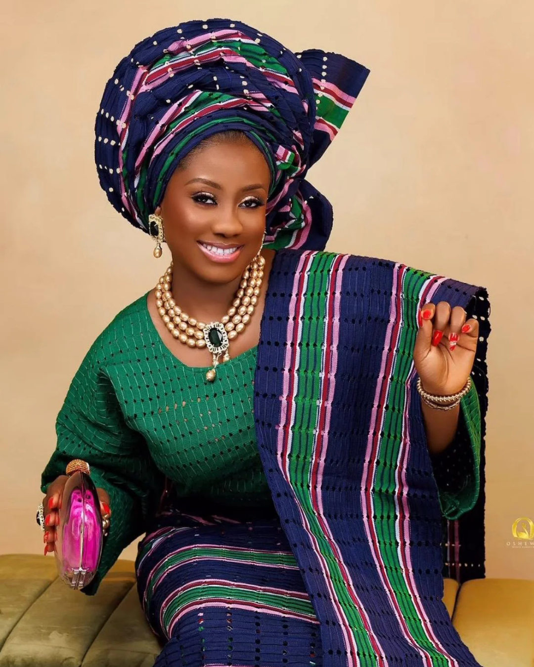 Classic Asooke Iro And Buba, Mother Of The Bride And Groom Outfits, 40th Birthday Attire, Asooke For Women, Nigerian Wedding Suit, Asooke