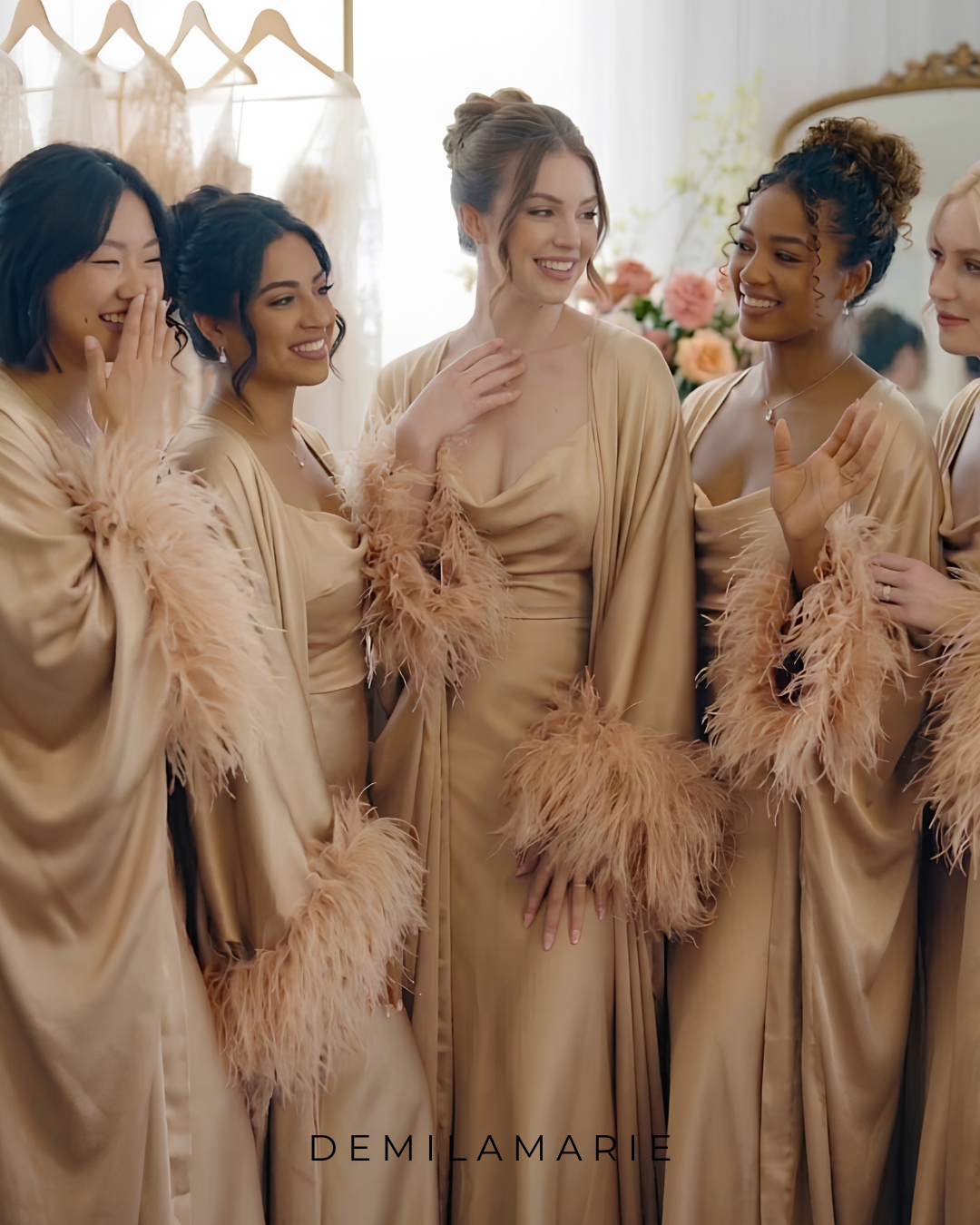 Jasmine Bridesmaid Robe