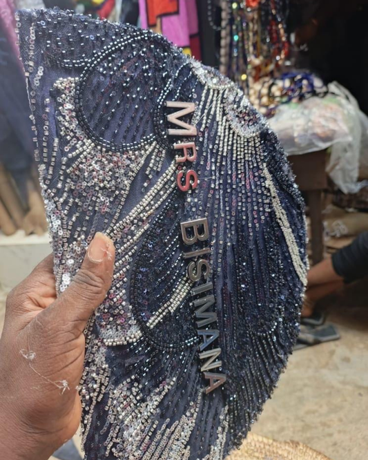 African Aso Ebi Fan, Brides Hand Fan, Traditional Wedding Brides Hand Fan, Wedding Feather Hand Fan, Nigerian Wedding Bridal Hand Fan