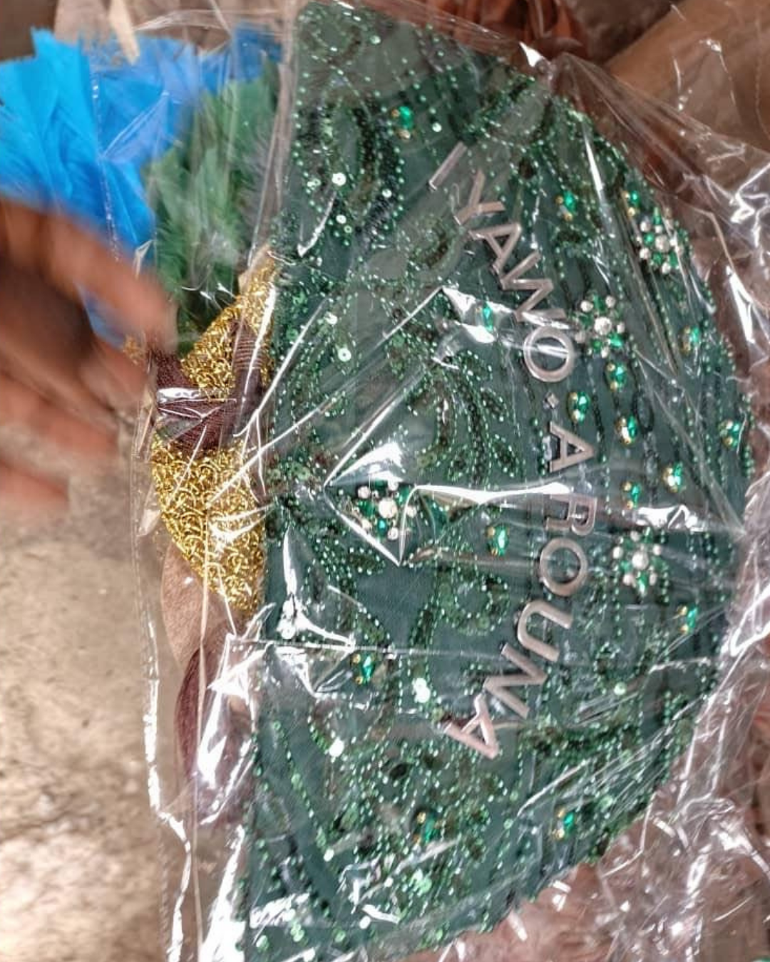 African Aso Ebi Fan, Brides Hand Fan, Traditional Wedding Brides Hand Fan, Wedding Feather Hand Fan, Nigerian Wedding Bridal Hand Fan