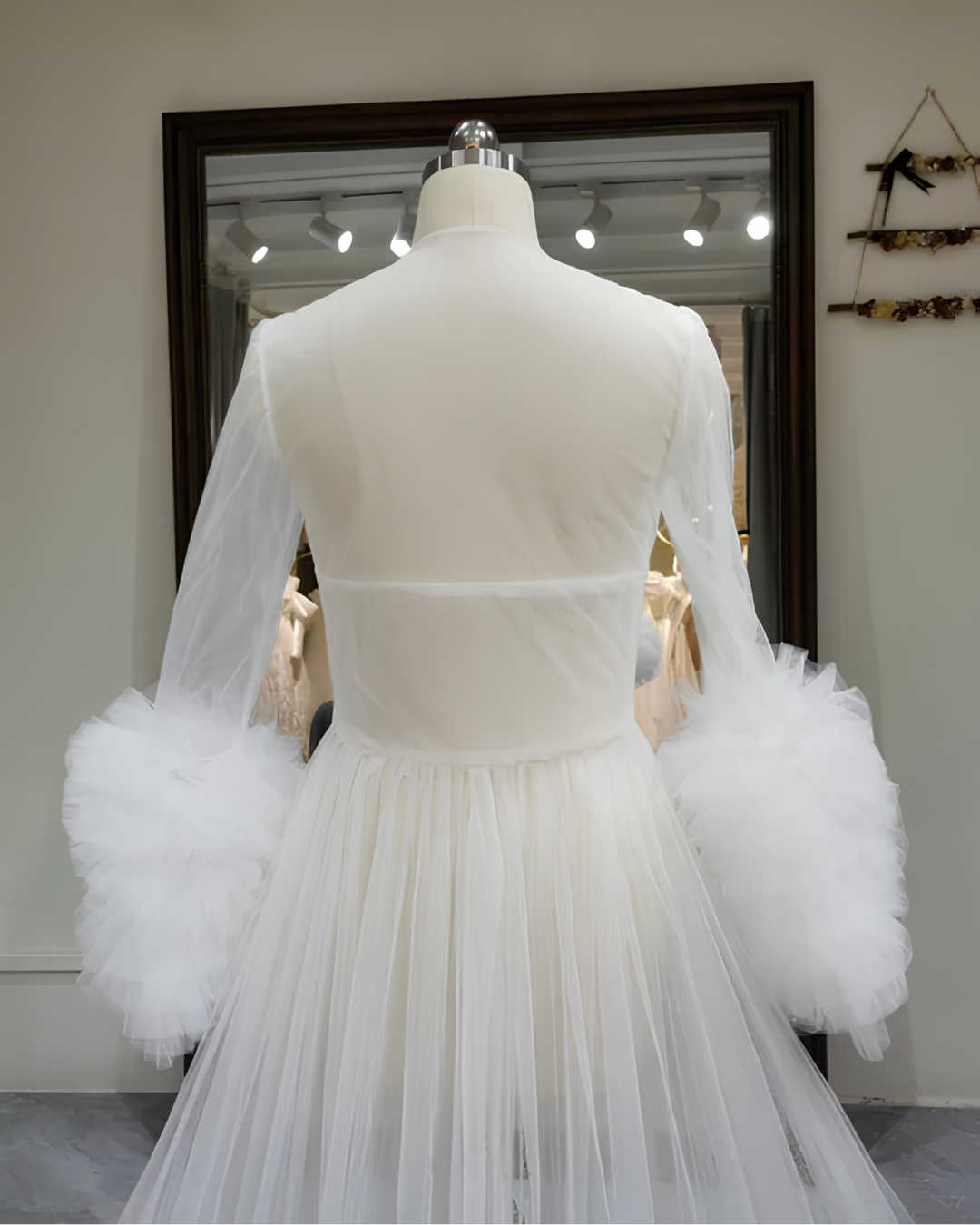 Liana Tulle Bridal Robe