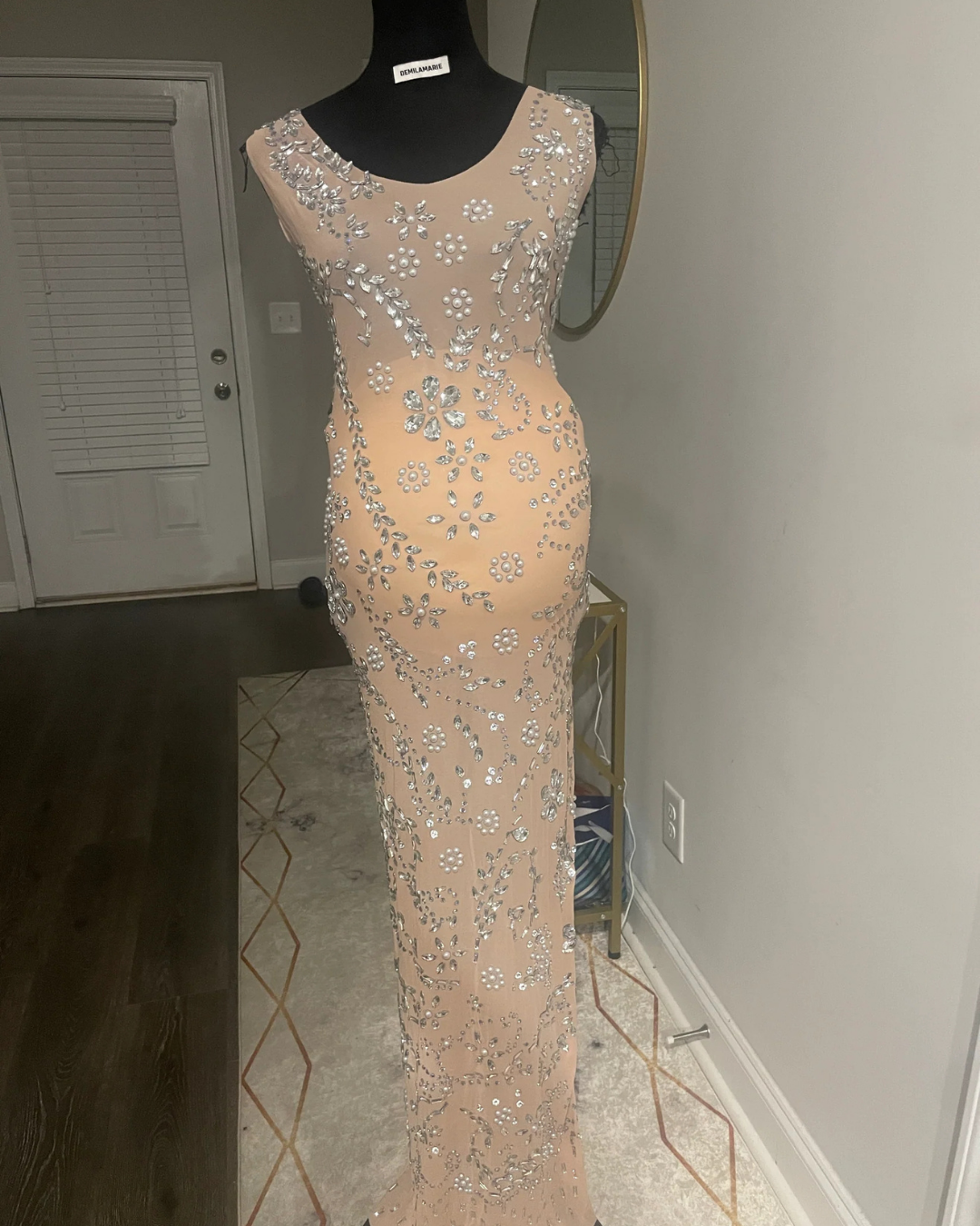 Pearl Maternity Dress