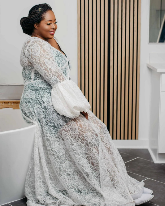 Bridal Robe, Wedding Robes, Short Tulle Robe, Wedding Day Robe, Gift for Bride To Be, Bridal Morning Robe, Gift For Her, 2025 Bride, 2026 Bride