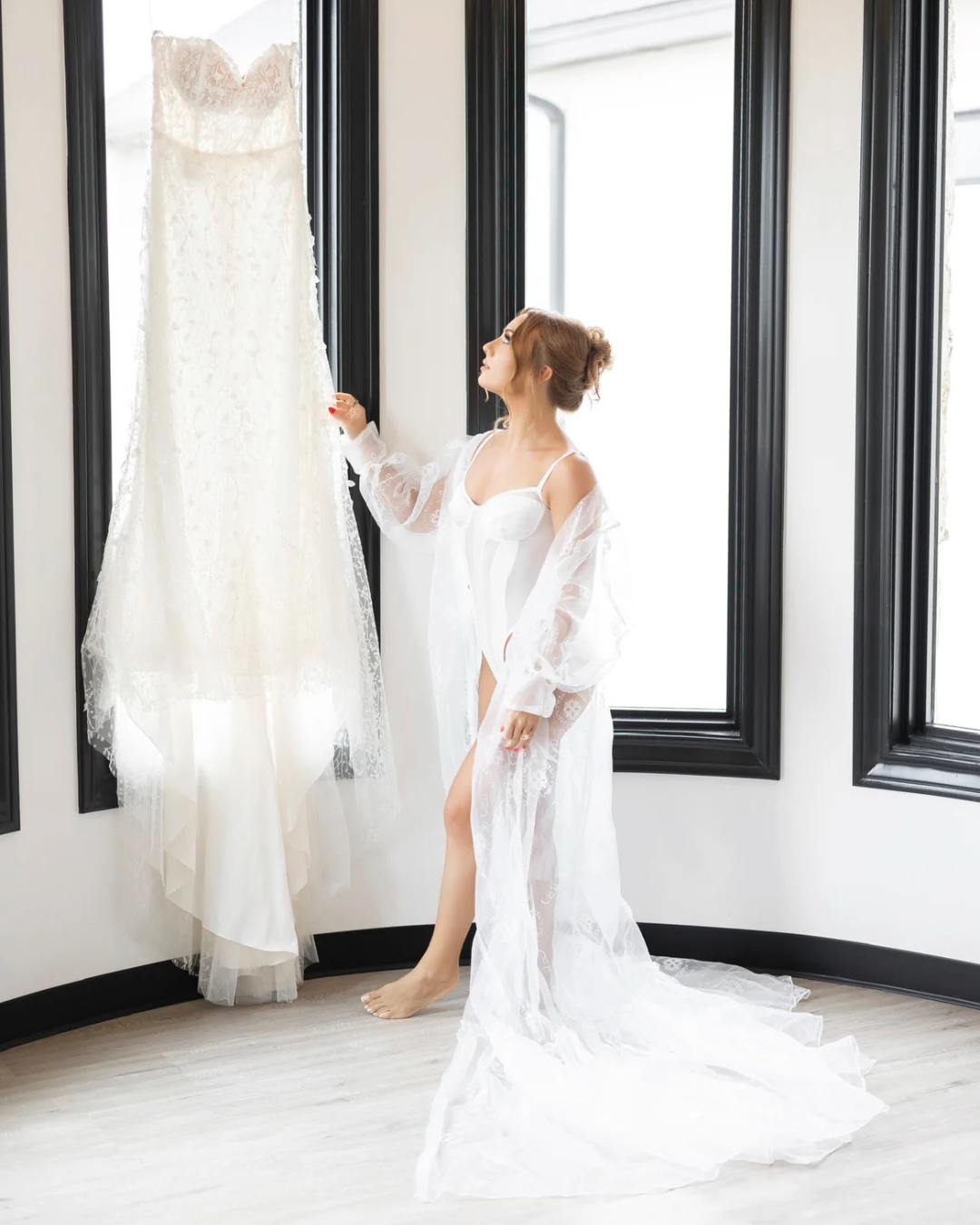 Lucy 2 Bridal Rental Robe