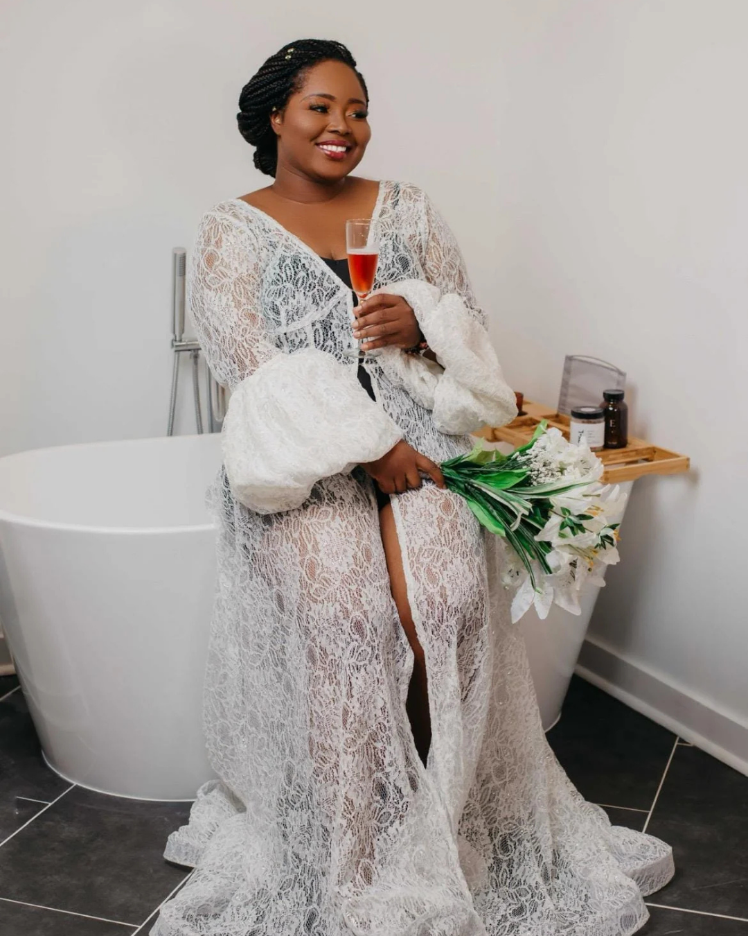 Bridal Robe, Wedding Robes, Short Tulle Robe, Wedding Day Robe, Gift for Bride To Be, Bridal Morning Robe, Gift For Her, 2025 Bride, 2026 Bride