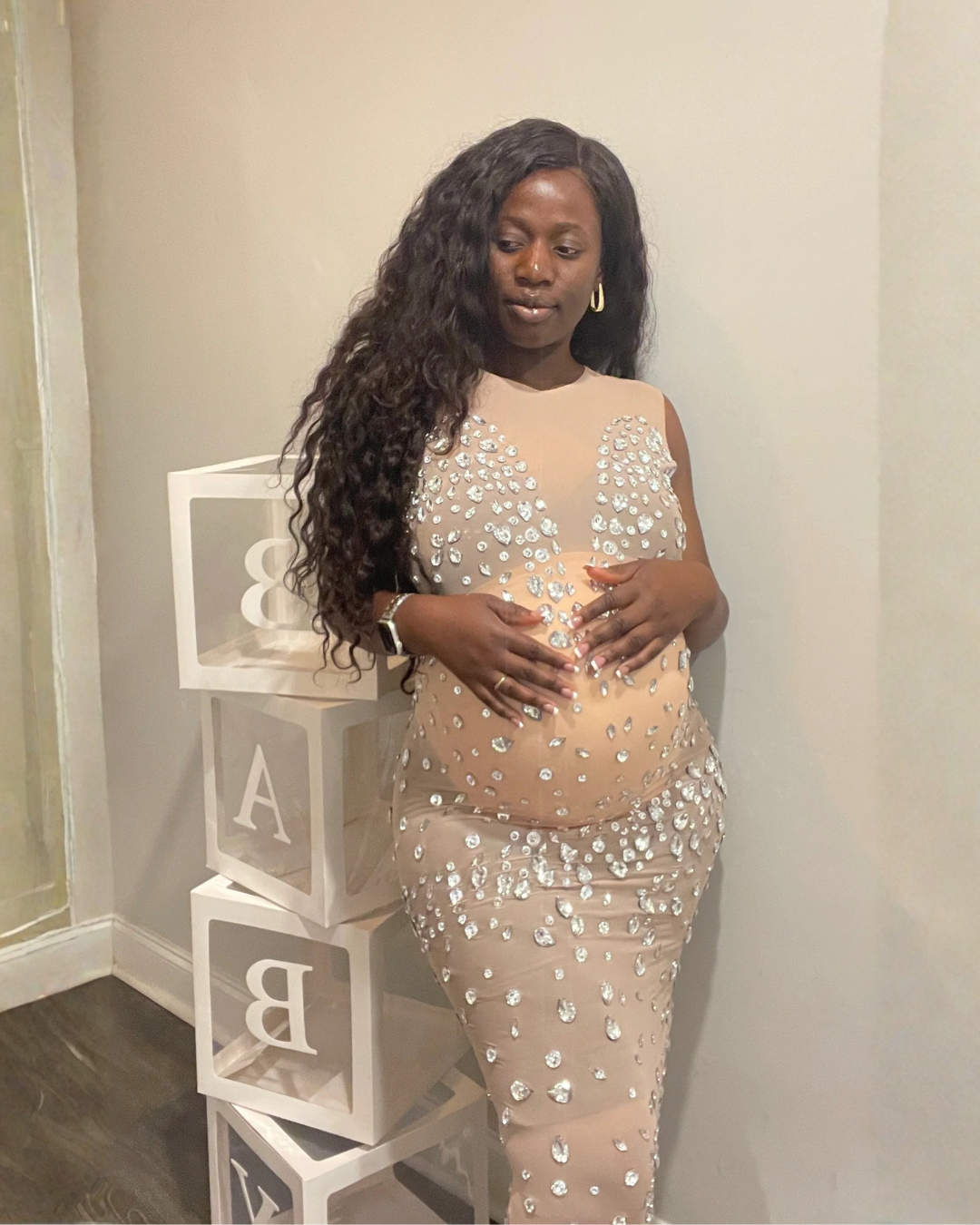 Tara Maternity Dress (Ready to Ship)