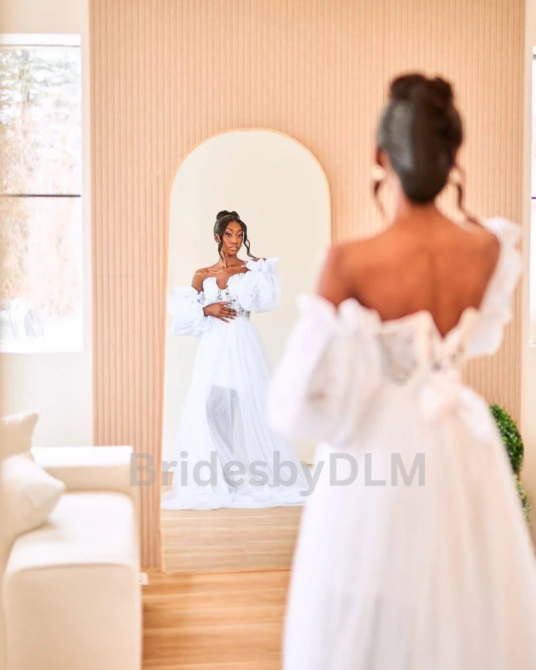 Bridal Robe, Wedding Robes for Brides, Tulle Robe, Wedding Day Robe, Gift for Bride To Be, Bridal Morning Robe