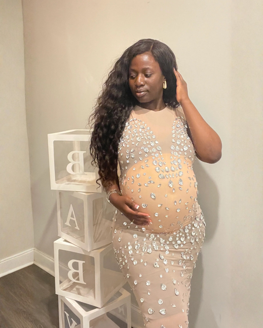 Tara Maternity Dress (Ready to Ship)