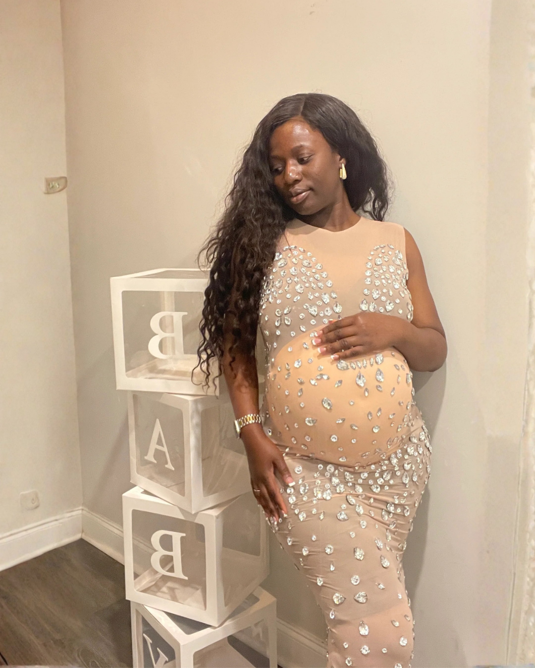 Tara Maternity Dress (Ready to Ship)