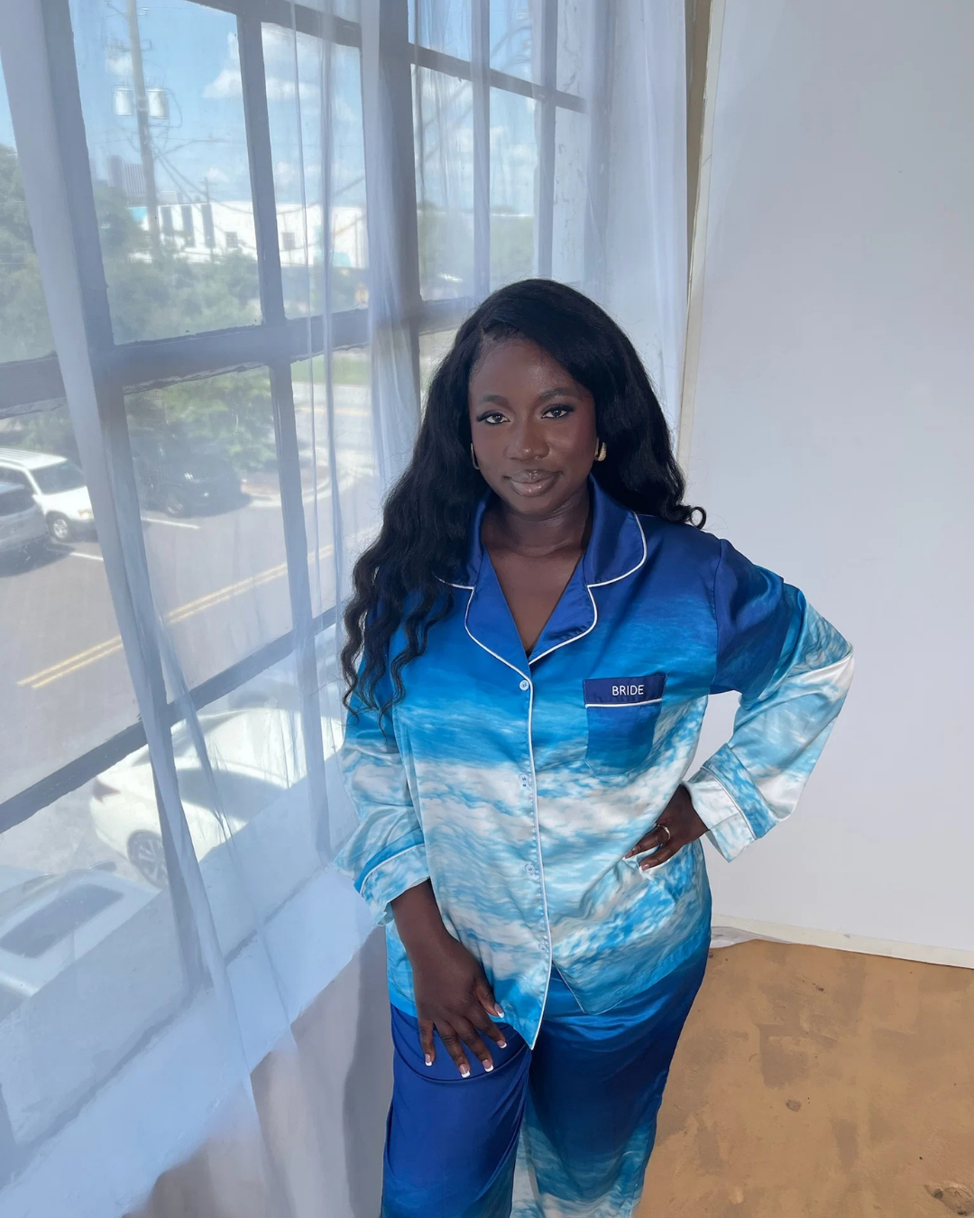 Something Blue Cloud Pyjamas (Mama)