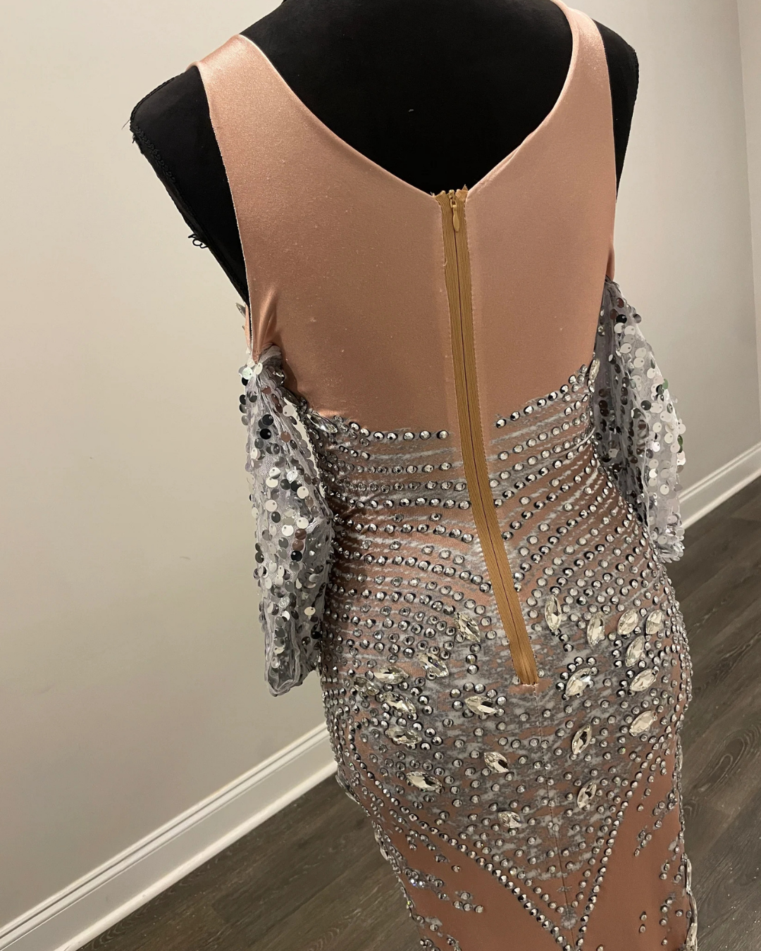 Sonya Body Print Maternity Dress