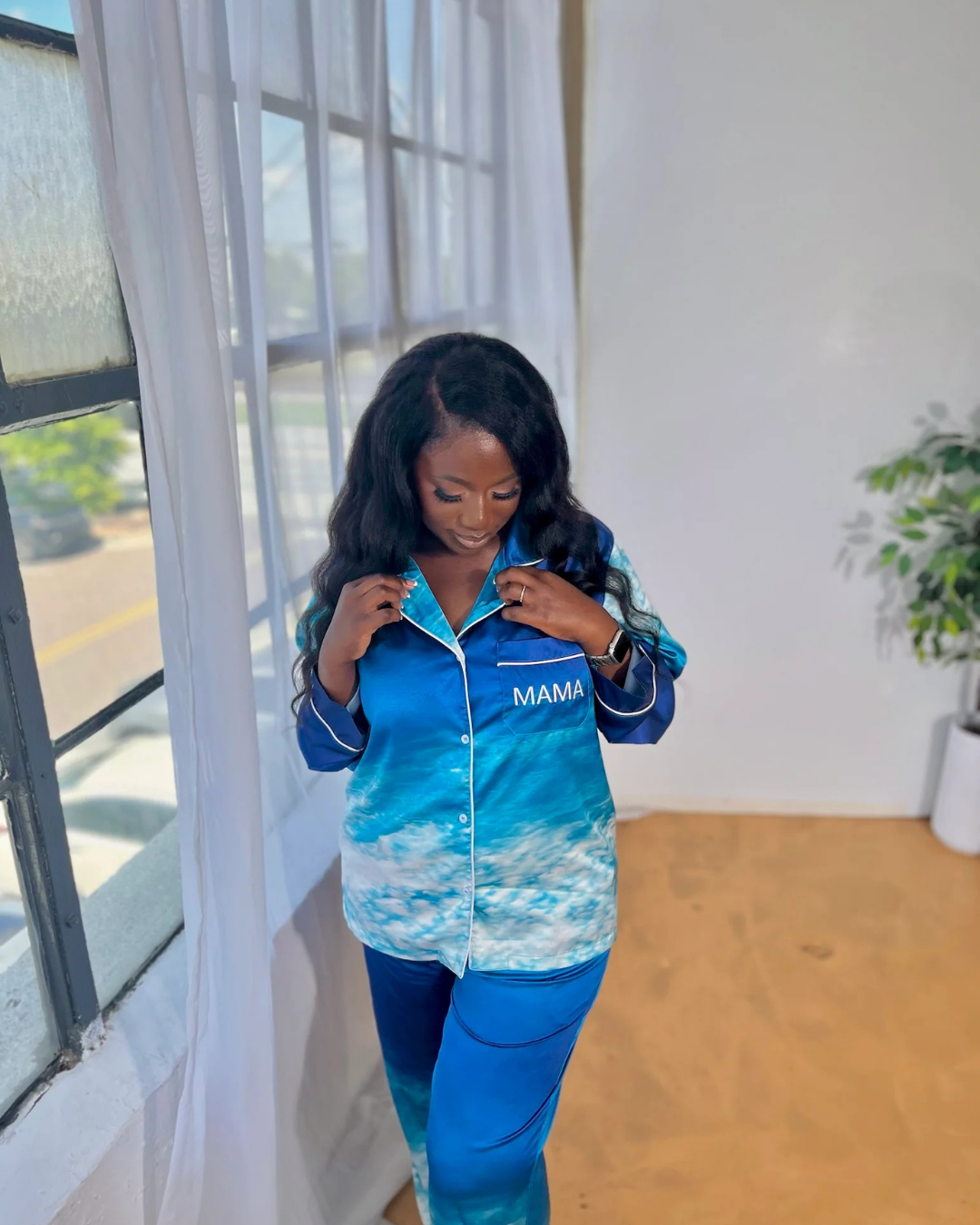 Something Blue Cloud Pyjamas (Bride)