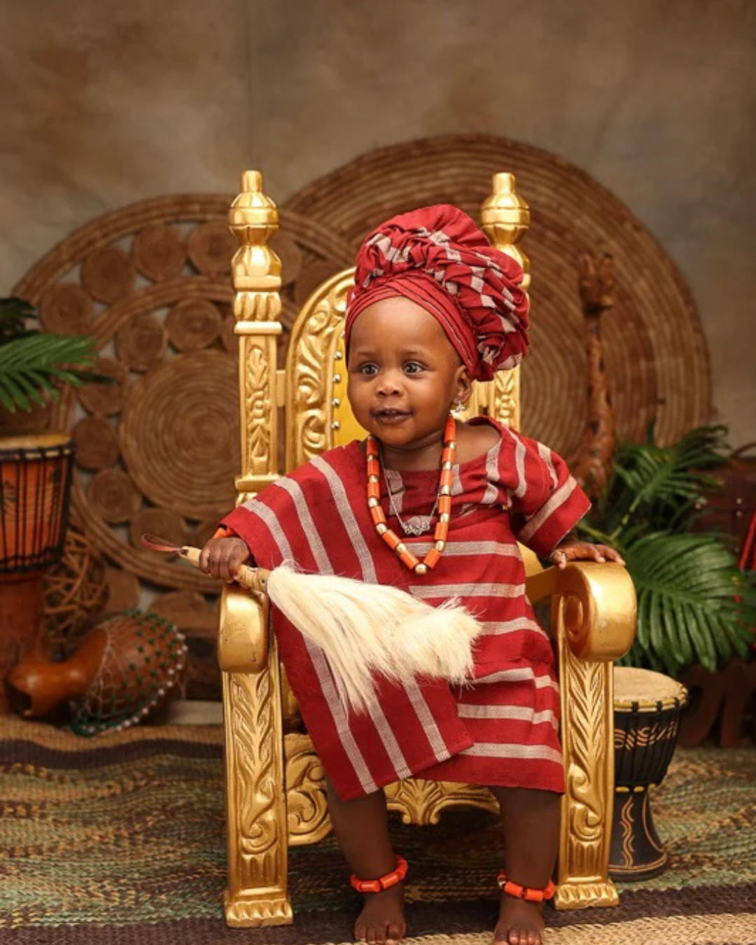 Asooke for Baby, Baby Traditional Outfit Nigeria, Yoruba Baby Clothes, Baby Agbada, Baby Iro and Buba, Nigerian Baby Clothing, African Baby Outfit, First Birthday Outfit, Baby Girl Gele Outfit, Cake Smash Outfit African Style, Traditional Baby Wear