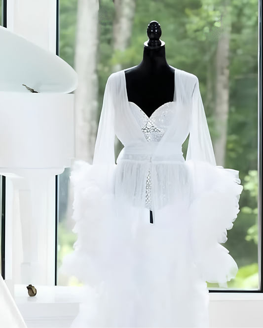 Bridal Shimmer Bodysuit