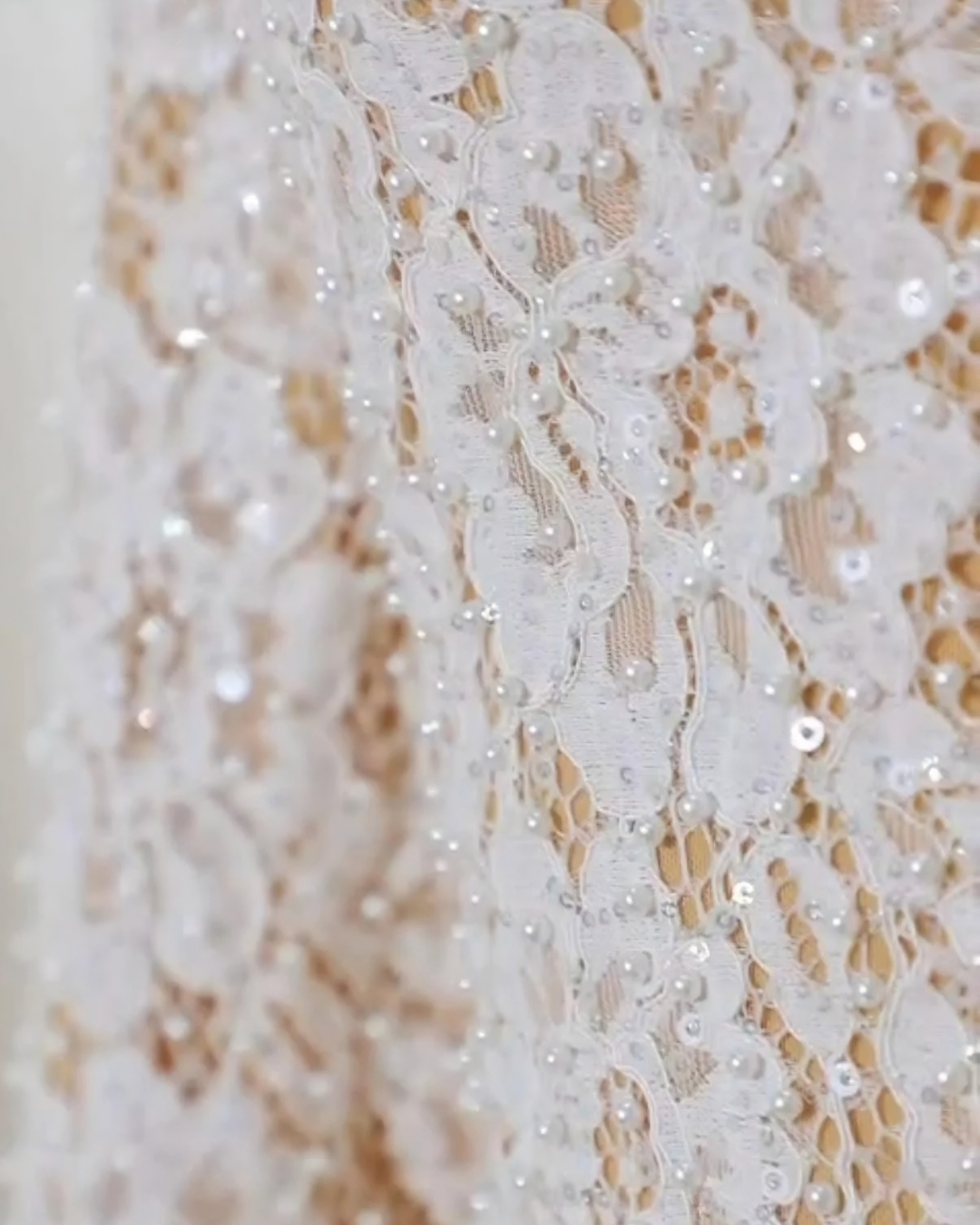 Pearl Lace Bridal Robe, Long White Wedding Robes for Brides, Wedding Day Robe, Gift for Her, Bride To Be Wedding Gifts, Bridal Morning Robe