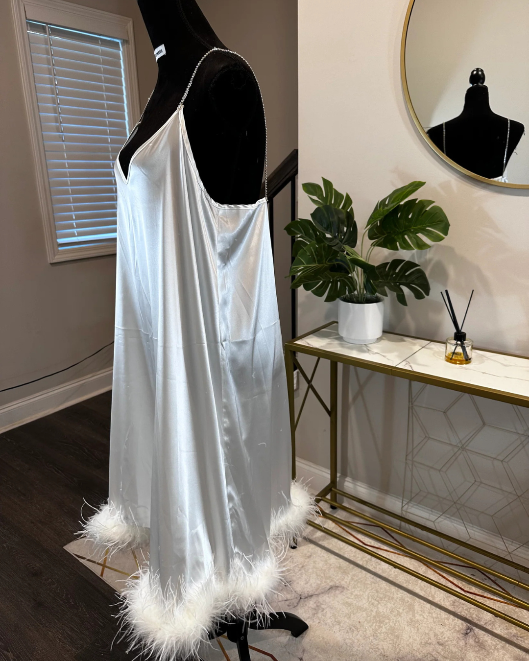 Fana Feathers Bridal Slip Wear