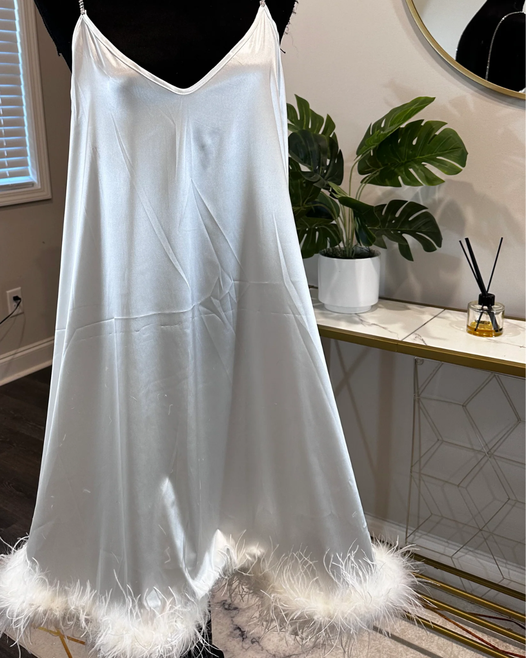 Fana Feathers Bridal Slip Wear