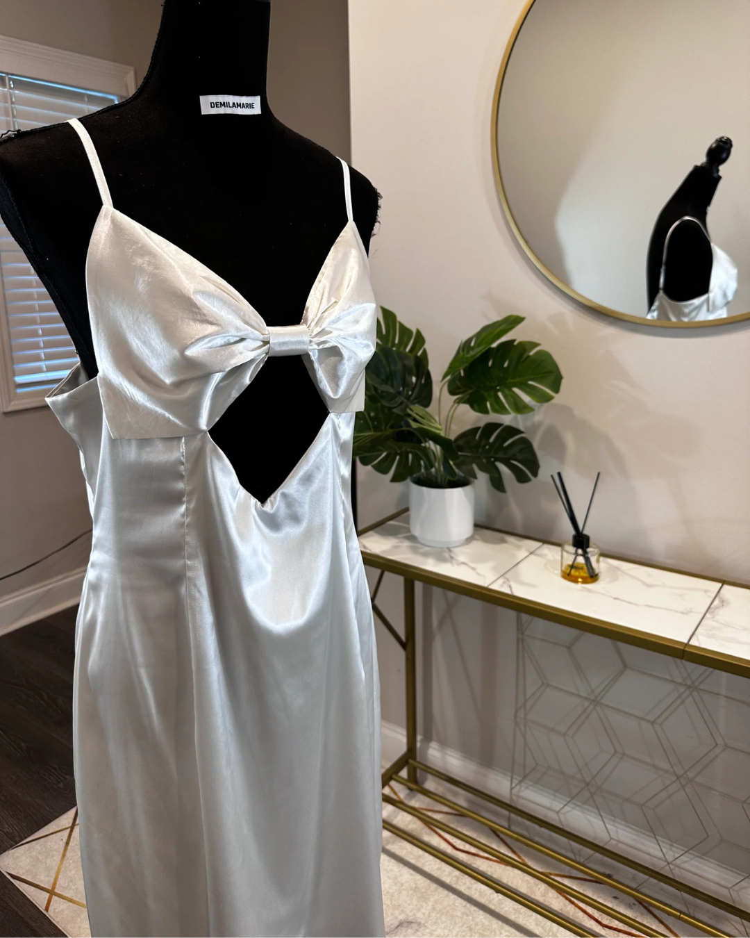 Tia Bow Bridal Slip Wear